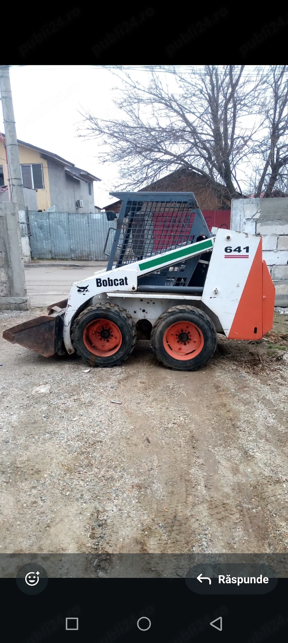 Mini încărcător bobcat de vânzare 