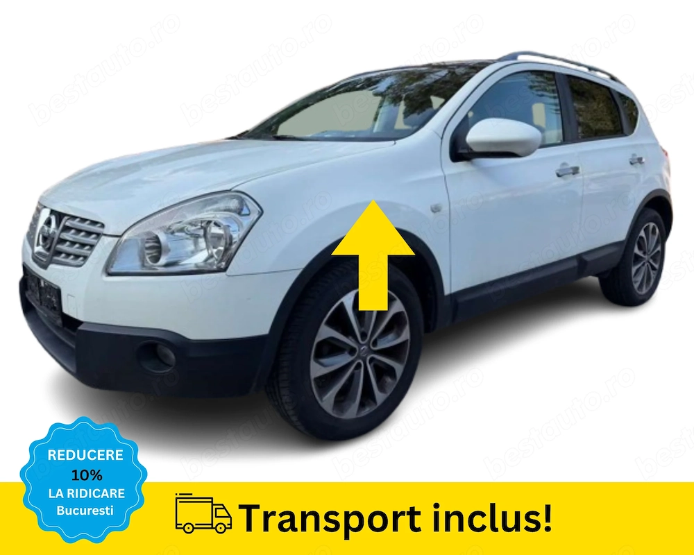 Aripa fata stanga Nissan Qashqai 2007-2010 ALBA VOPSITA
