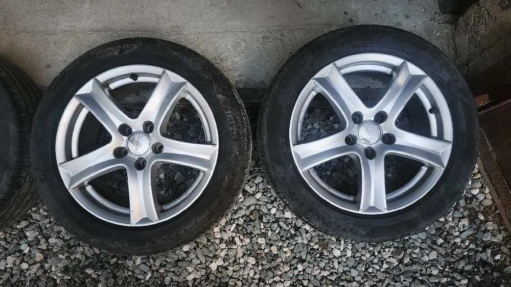 Set Jante Anzio R17 + Anvelope Pirelli Powergy 225/50/17 DOT 22