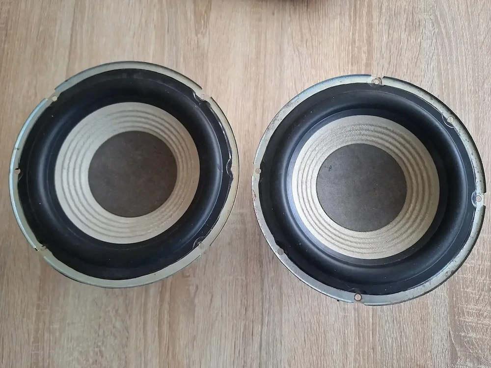 Set pereche difuzoare originale Bass Sony 60 100w dual magnet extra power