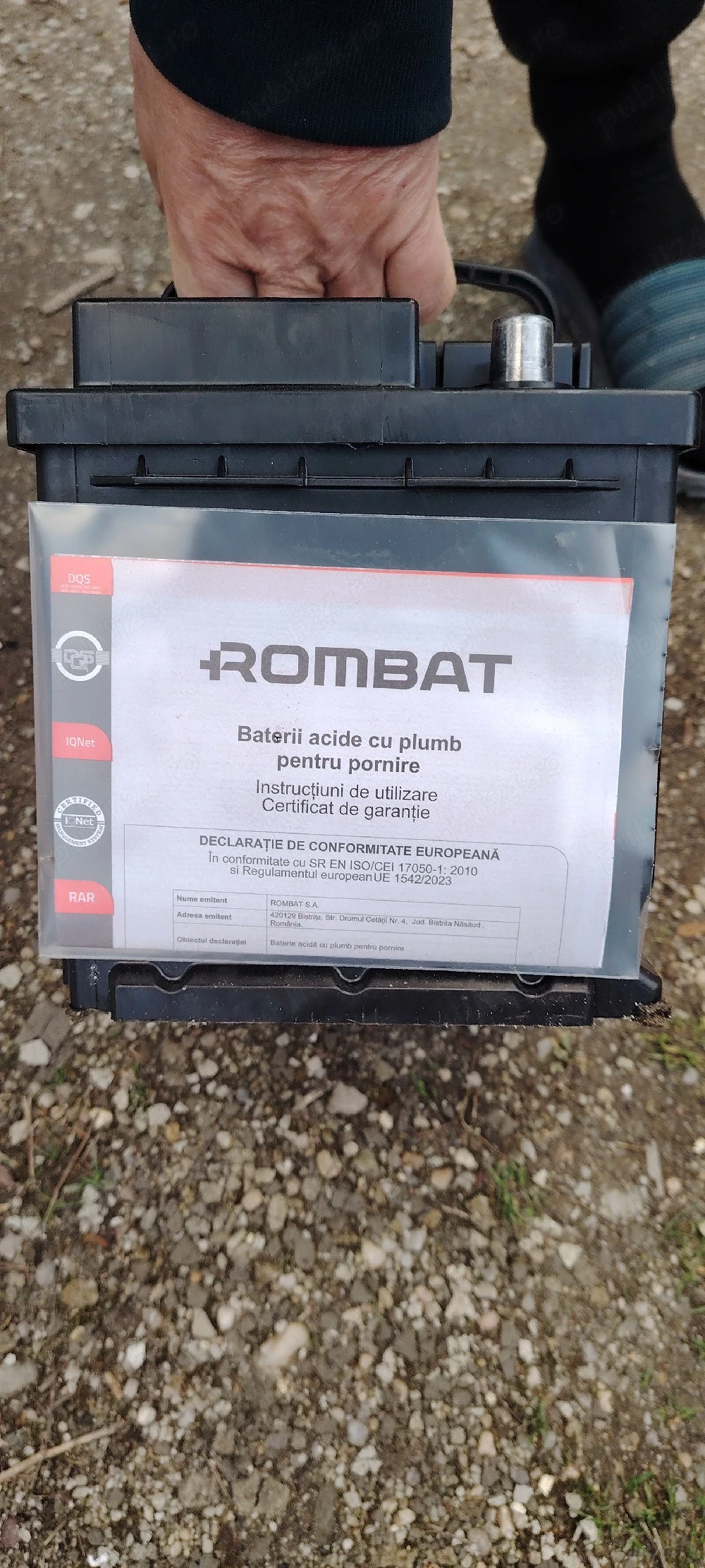 de vinzare,baterie pentru masina.