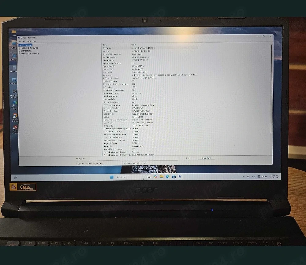 Laptop Gaming Acer Nitro 5 AN515-57