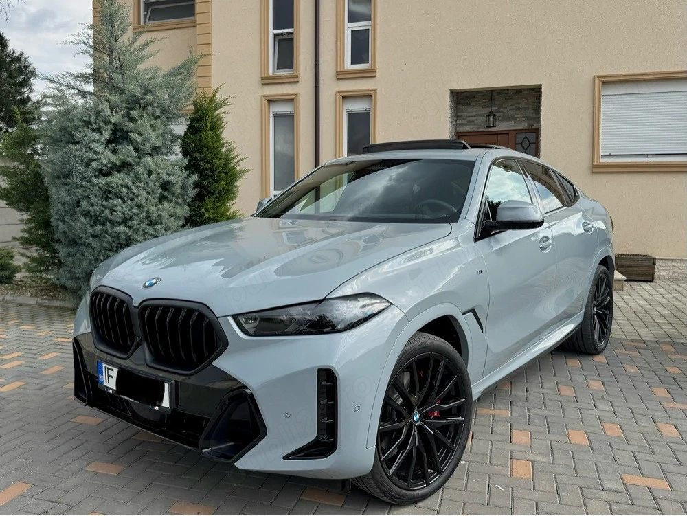 BMW X6 3.0X-Drive 300CP 16.000KM IconicGlow Skylounge interior M-Competition