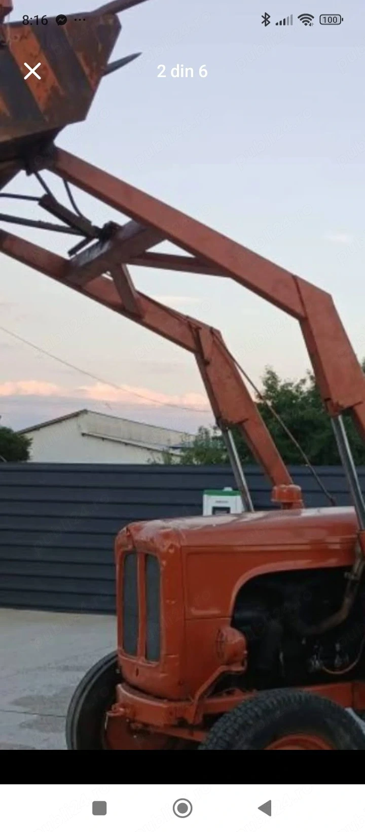 vînd tractor fiat 65 cai 