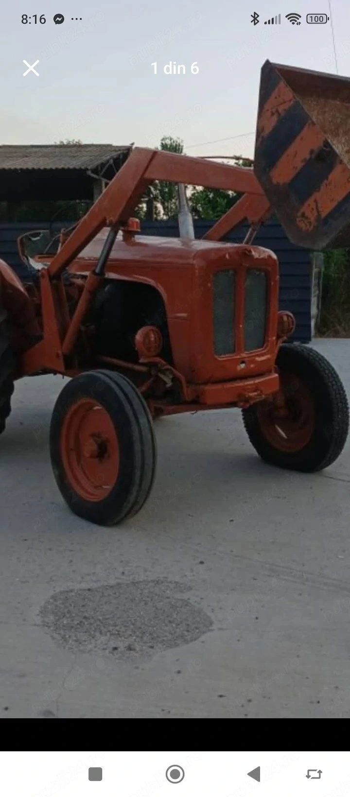 vînd tractor fiat 65 cai 