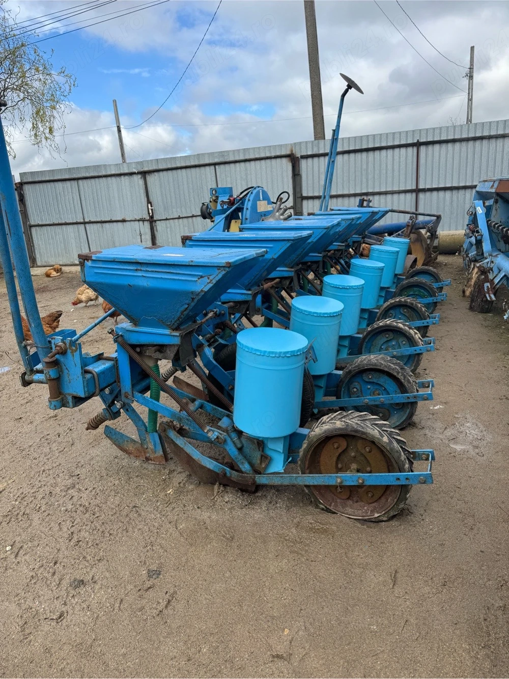 Semanatoare porumb cu fertilizare 2012