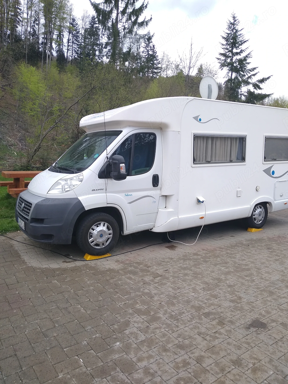  Autorulota Fiat ducato ,PASTRATA IN GARAJ