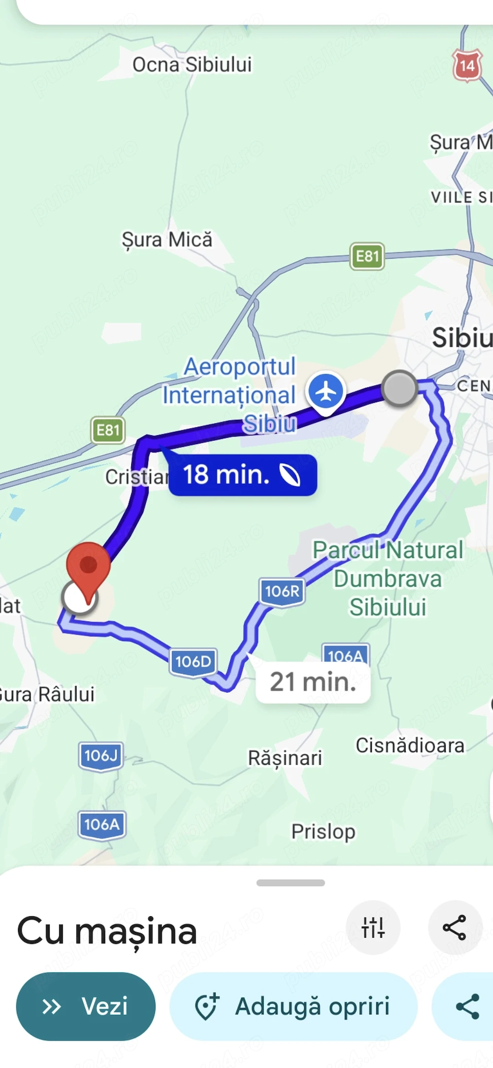 Teren Poplaca  Gura Râului 