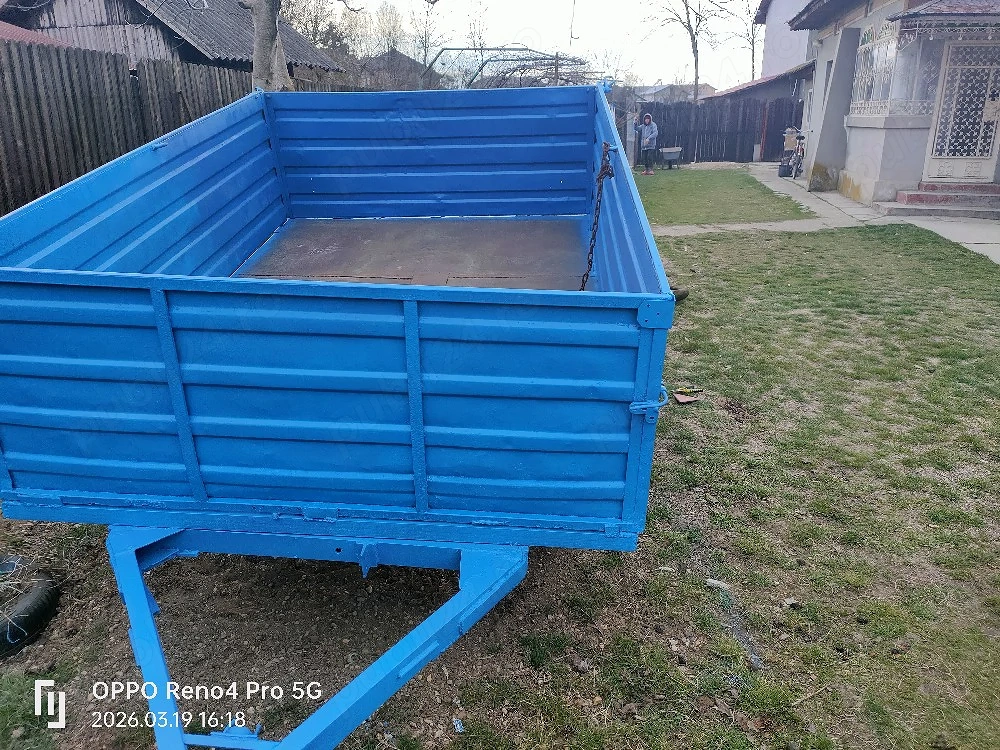 Remorca agricola cu o axă 