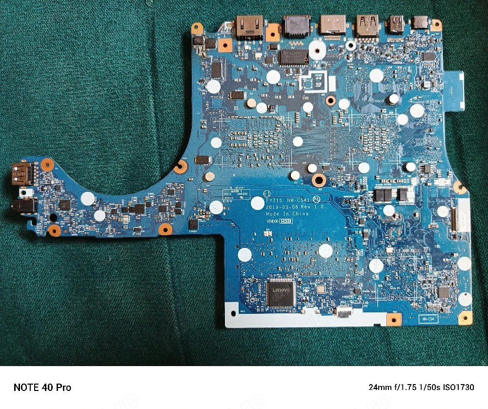 Placa de baza laptop FY715 NM-C541