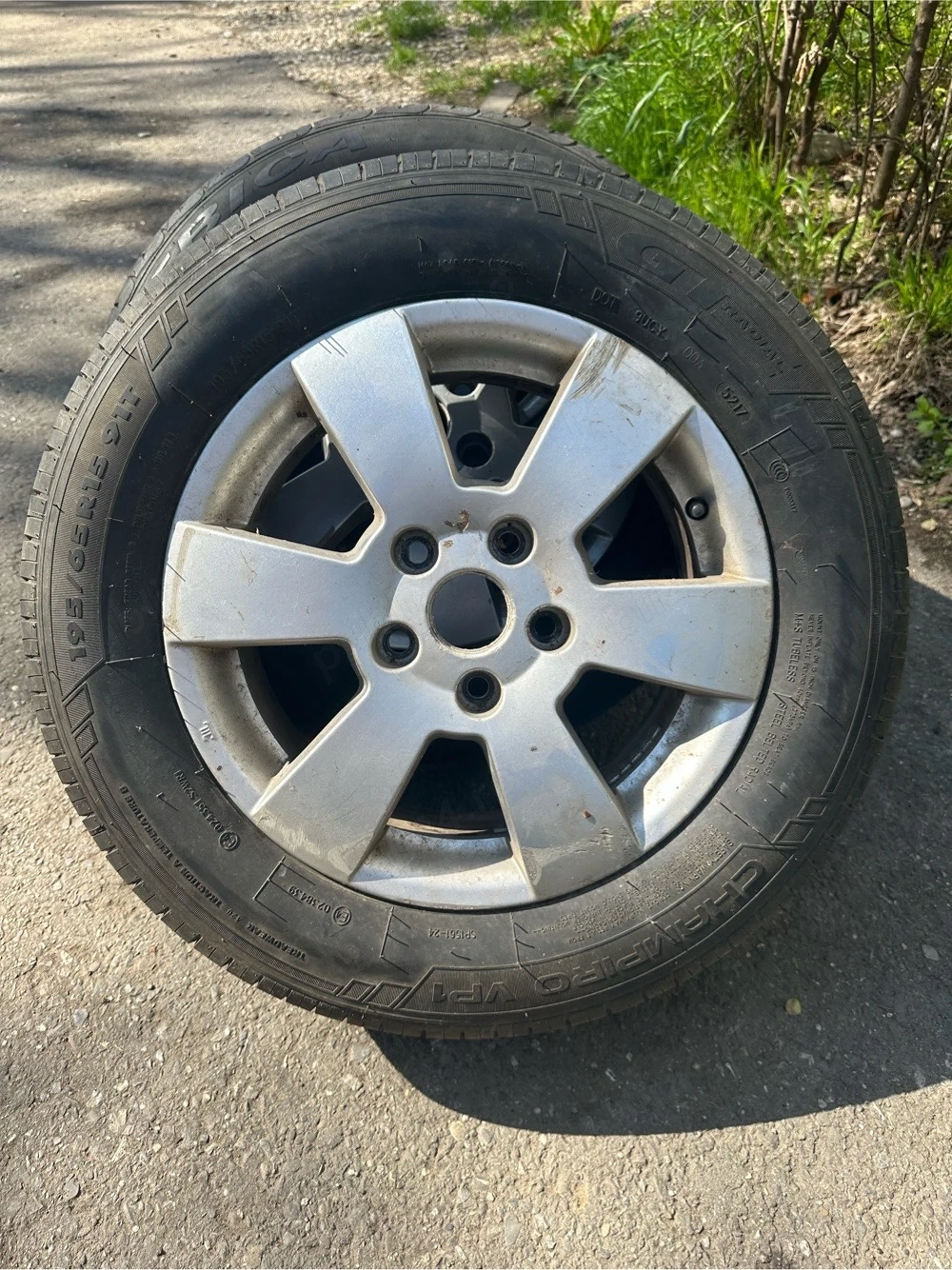 vand jante cu cauciucuri 5x112 vw skoda audi 