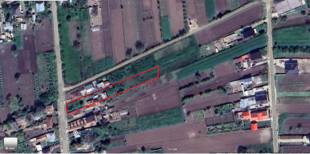 Vand pamant în loc. flamanzi, sat cordun, jud.botosani