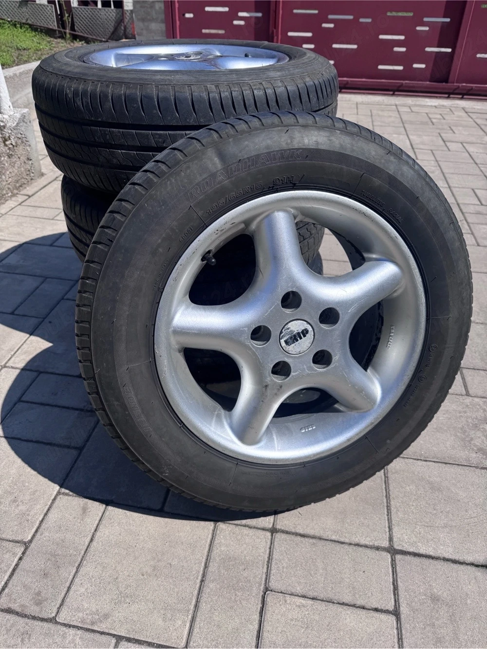 Jante din aluminiu pentru Skoda + anvelope de vară