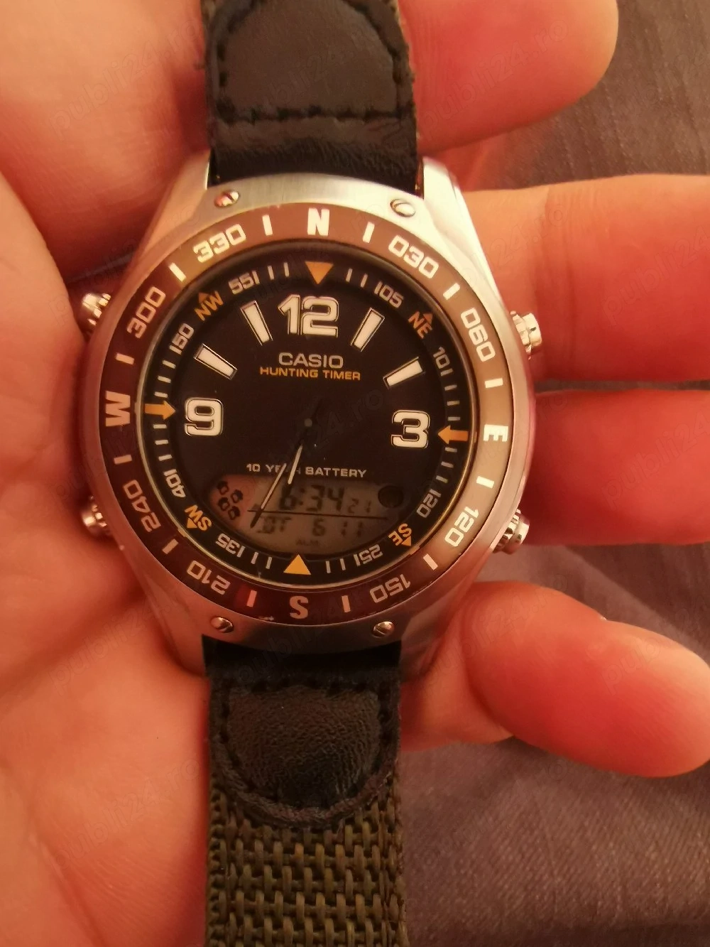 Ceas Casio Hunting Timer 