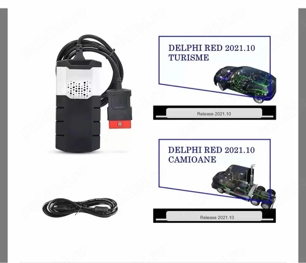 Tester Multimarca Masini mici si Camioane Diagnoza Auto Delphi