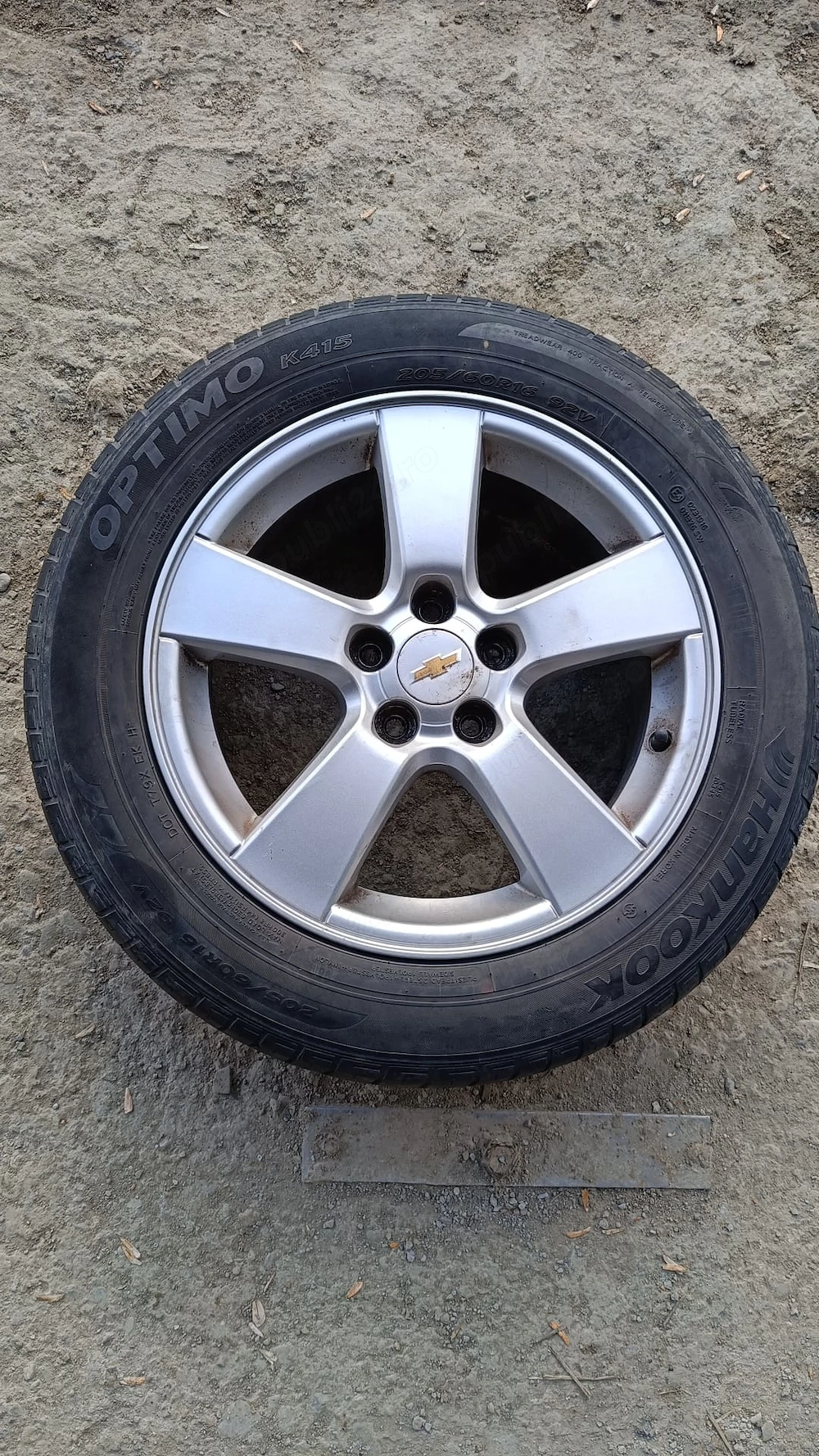 Roti/Jante Chevrolet Cruze 5x115 215/60 R16 Opel Astra J,Zafira TourerJante Originale auto aliaj 16'