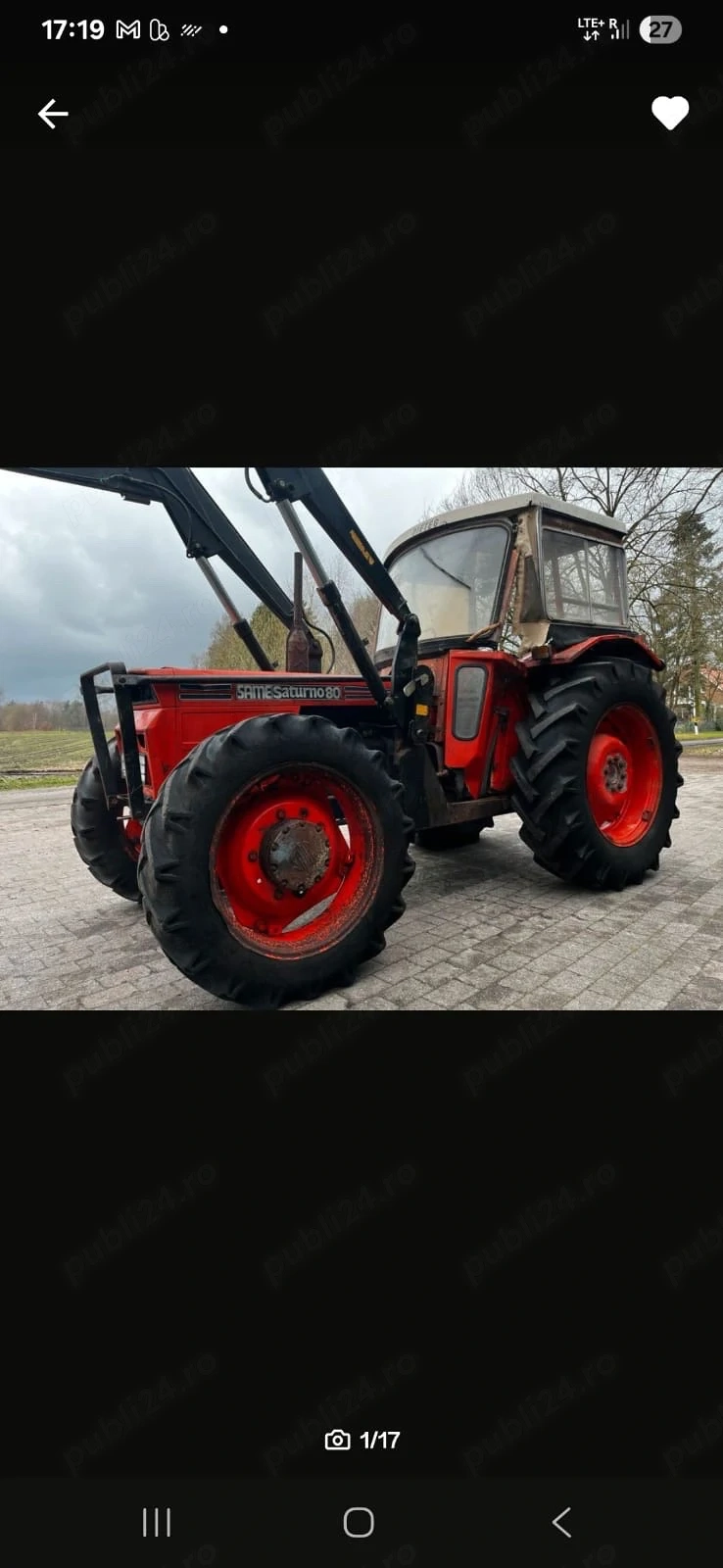 Vand tractor Same Saturn