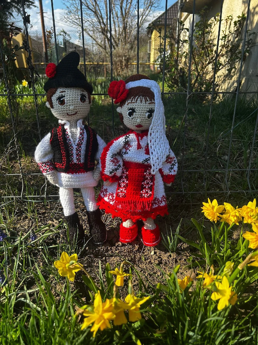 Păpuși croșetate cu umplutură antialergică 