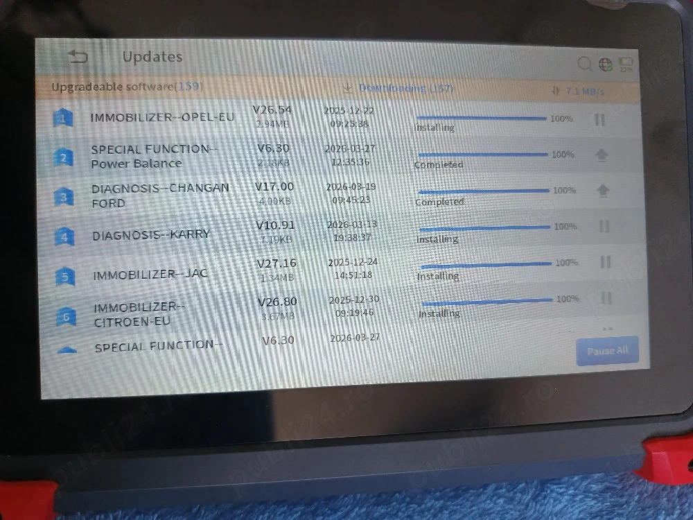 xTool D7 diagnoza OBD
