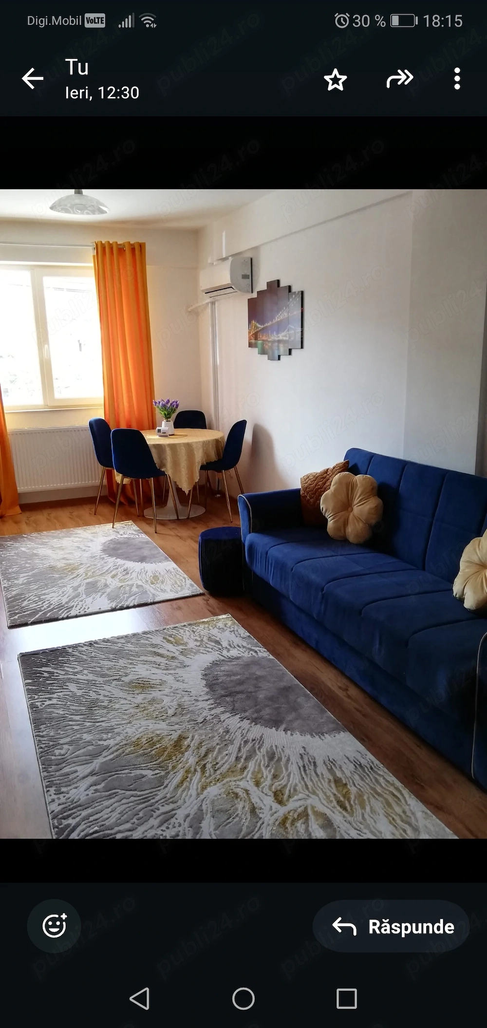 Inchiriez ap 2 camere, metrou Mihai Bravu, persoană fizică 