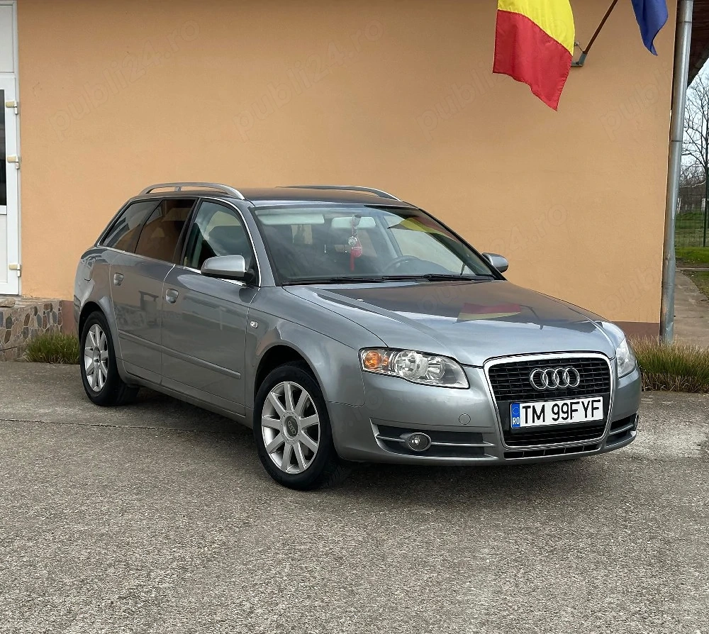 Audi A4 S-line 1.9 tdi an 2006 unic proprietar acte la zi fiscal pe loc    