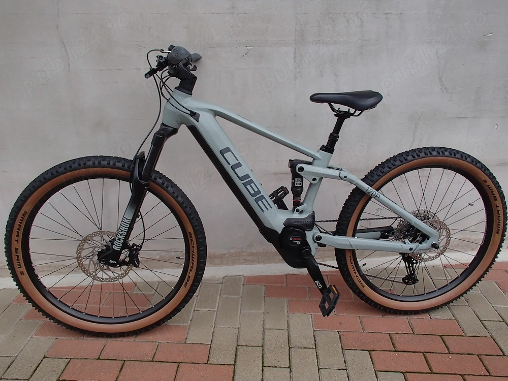 Bicicleta Full Suspension-Electrica Bosch CX-Rock Shox