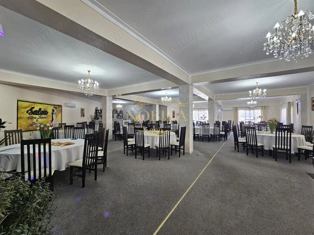 RESTAURANT + CASA P+E  LA PACHET  DE VANZARE ONESTI