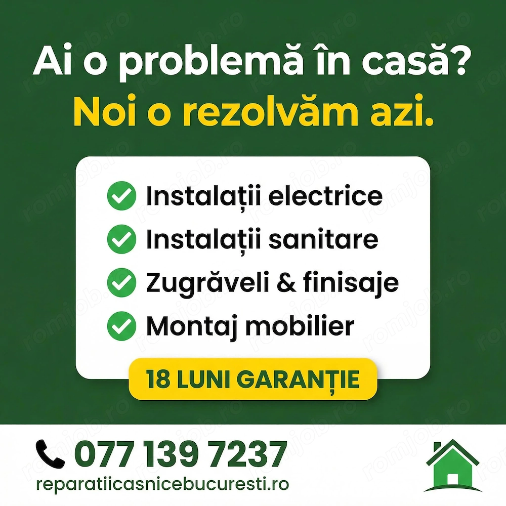 Reparatii casnice de orice fel 
