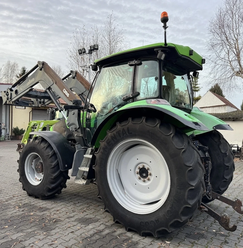 Vand tractor deutz fahr agroton cu incarcator frontal