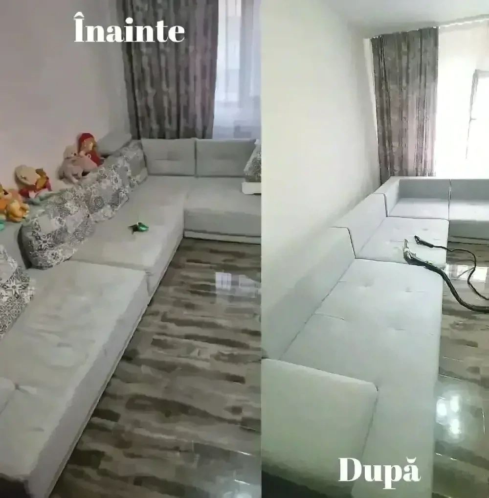 Curatare profesionala tapiterie, canapele, coltare, saltele