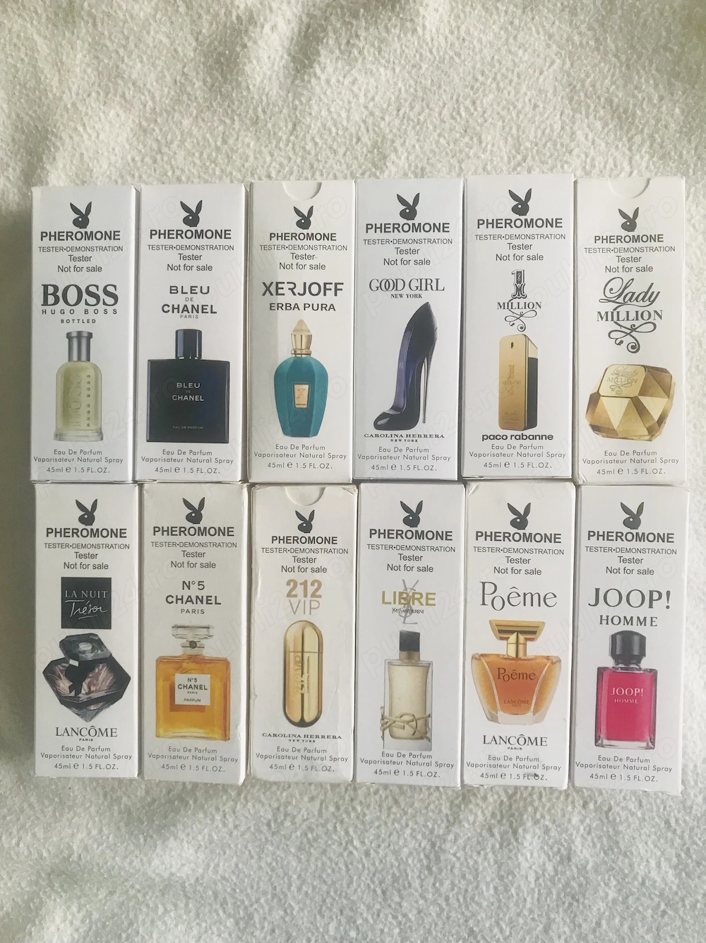  Vand parfumuri 45ml la 20lei bucata 