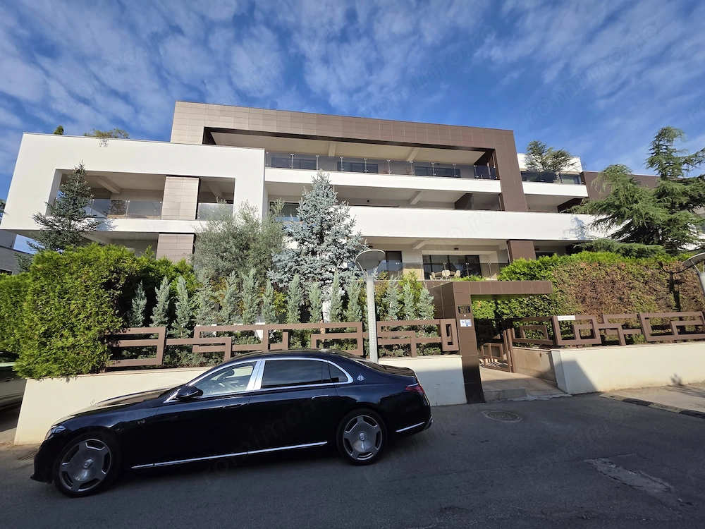 Vanzare apartament 3 camere, terasa 40 m, garaj langa Padurea Baneasa   Comision 0%