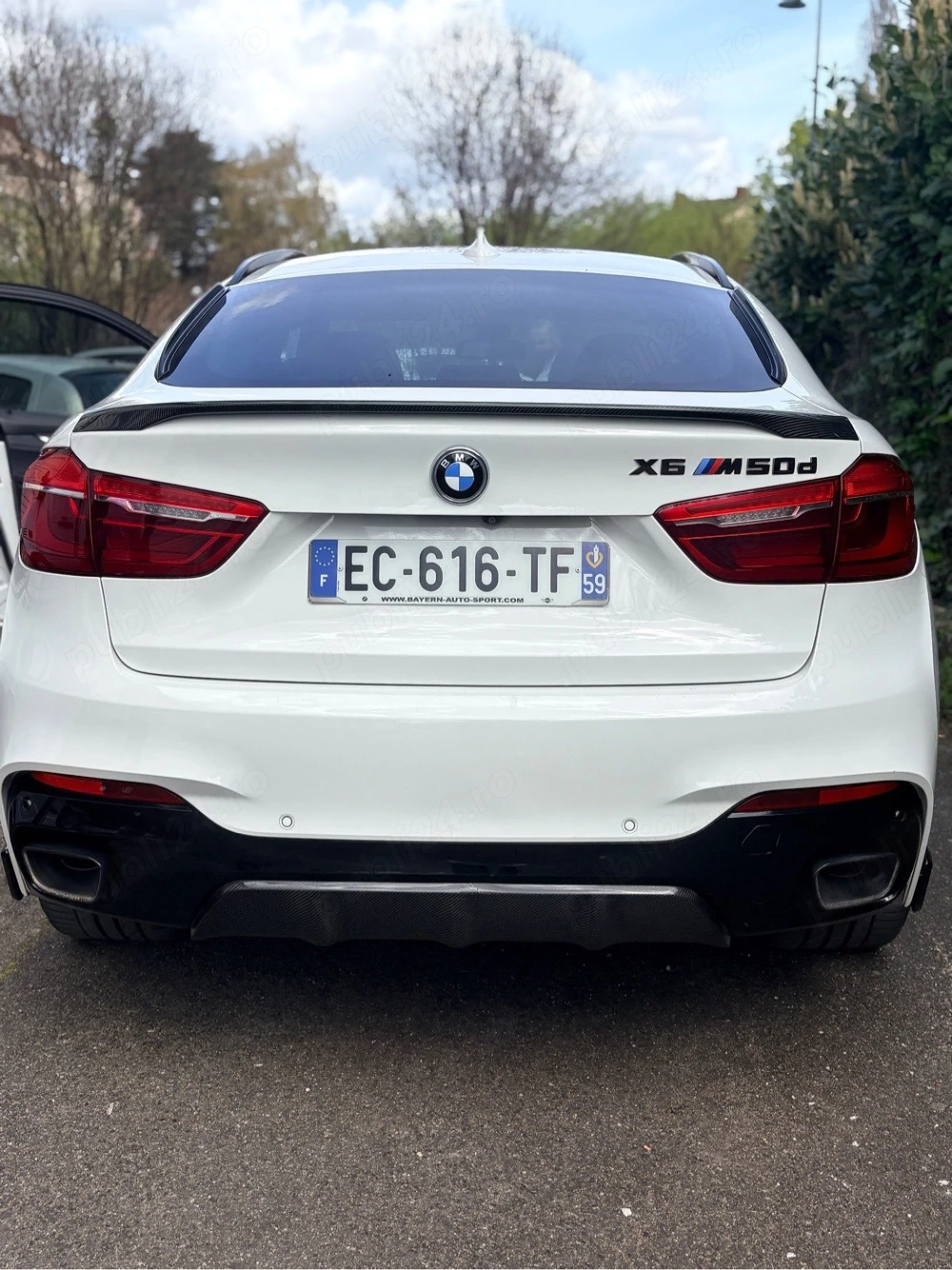 vând bmw x6 m50d 2016