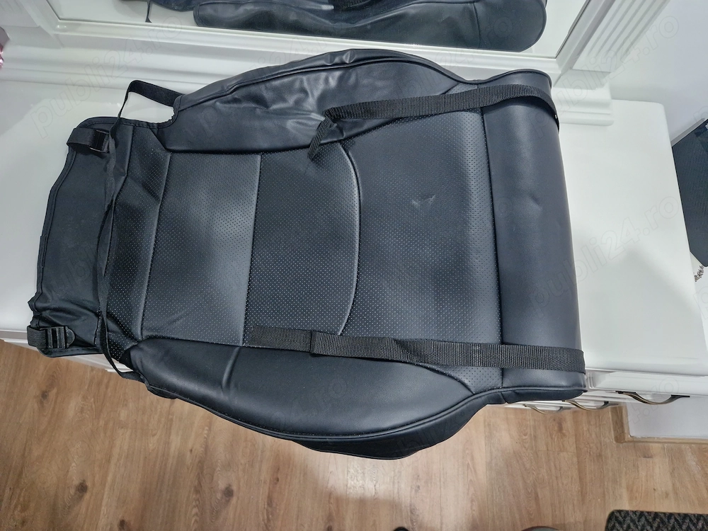 Universal Front Seat Covers with Padded Leg Support 