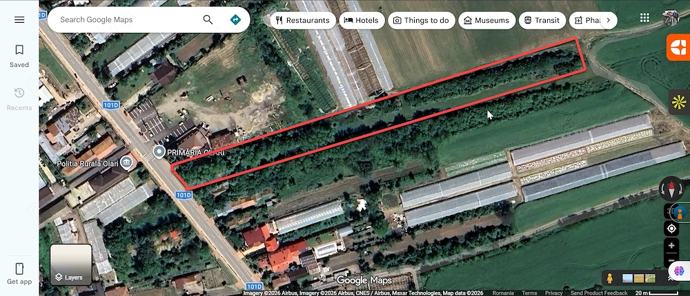 Teren 2797 mp Olari (PH)   Lângă Primărie | Siguranță și navetă rapidă A3