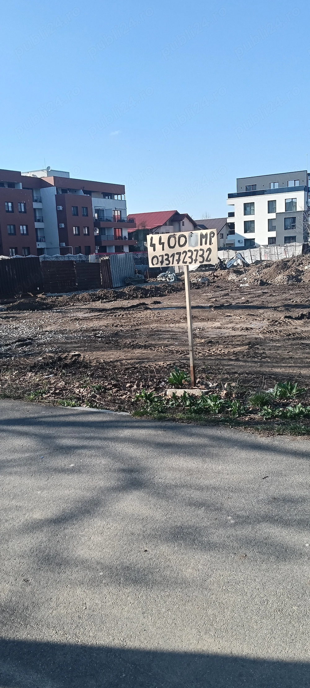 Teren baneasa sisesti stradal 4400 mp.Proprietar