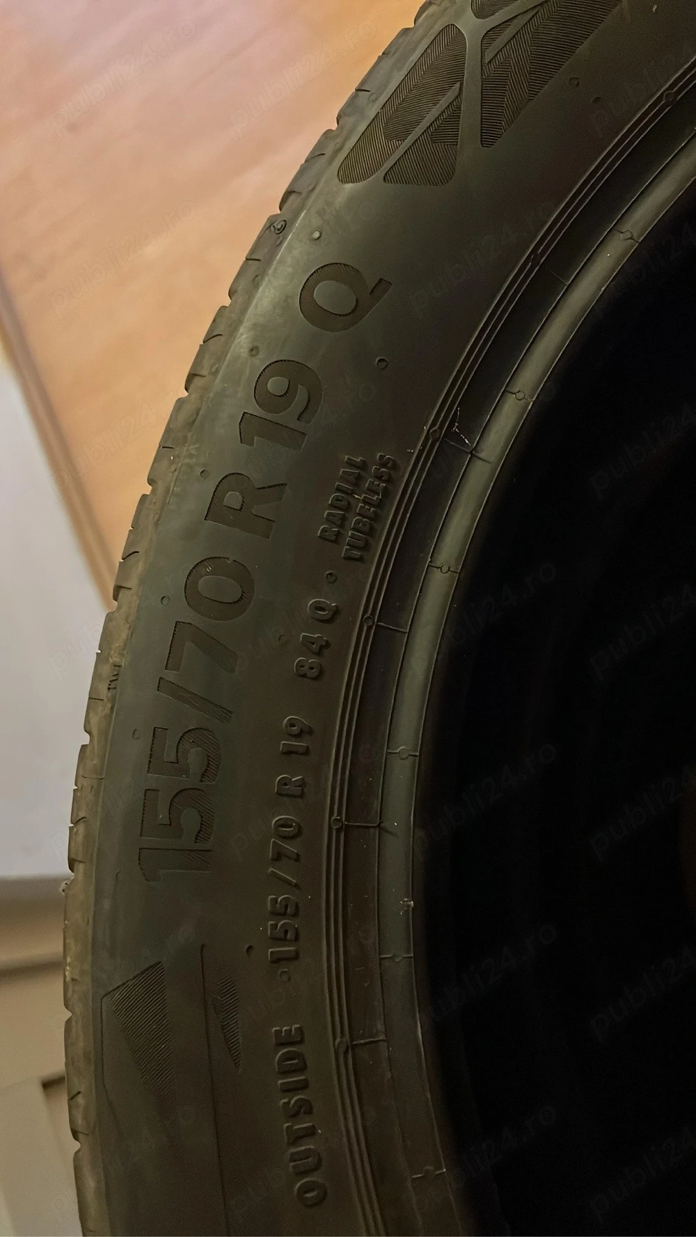 Anvelope CONTINENTAL eco contact6 155/70/R19 DOT 1721 6 buc vara BMW  I3