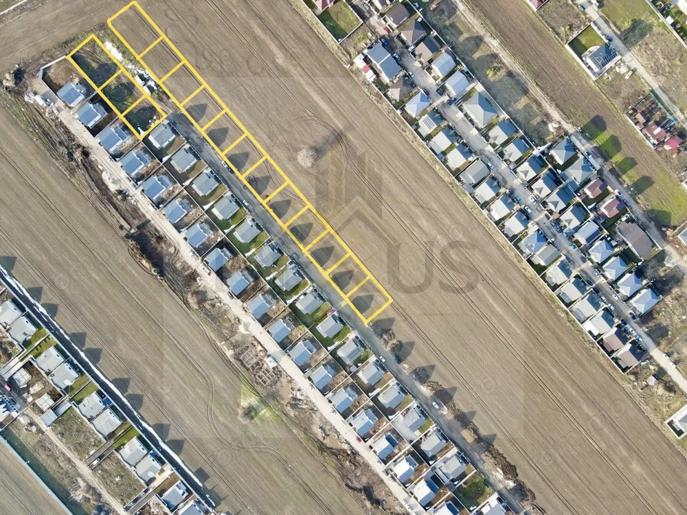 Terenuri de vânzare Berceni– Str. Miorița~ Rate 6-12 luni~