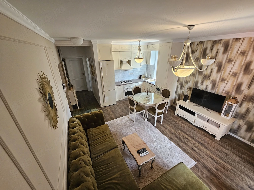 [Giroc] Apartament 2 camere - living + dormitor.