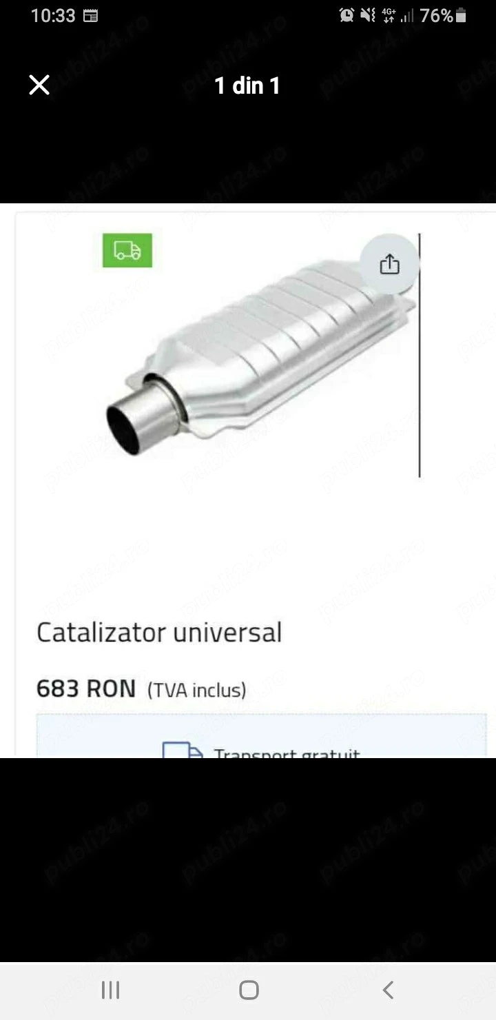 Catalizator univerasal