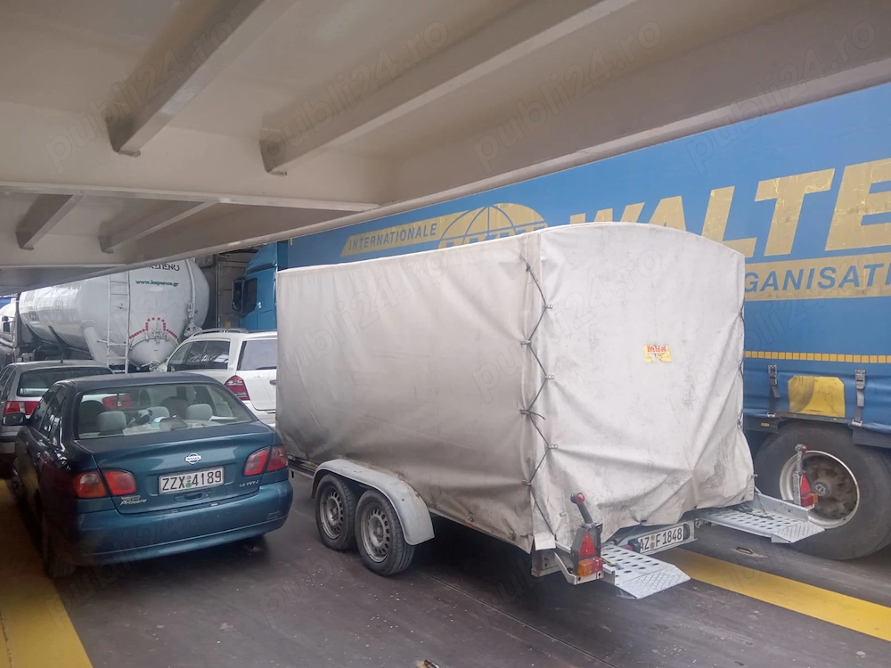 Remorca trailer auto 4.2m, 2.6t