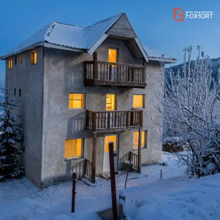 Investiție turistică în Straja – Cabana 10 camere la 150m de pârtie | 121.990E