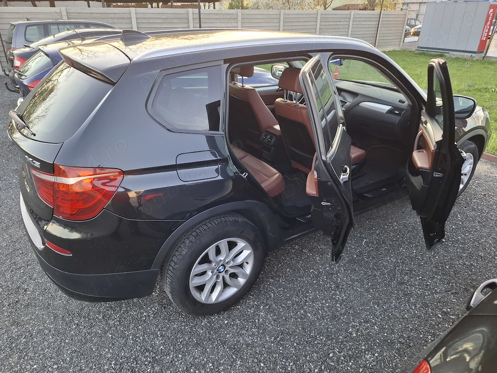 BMW X3 , 2.0D, 4X4, AUTOMATA, posibil Garantie si Rate