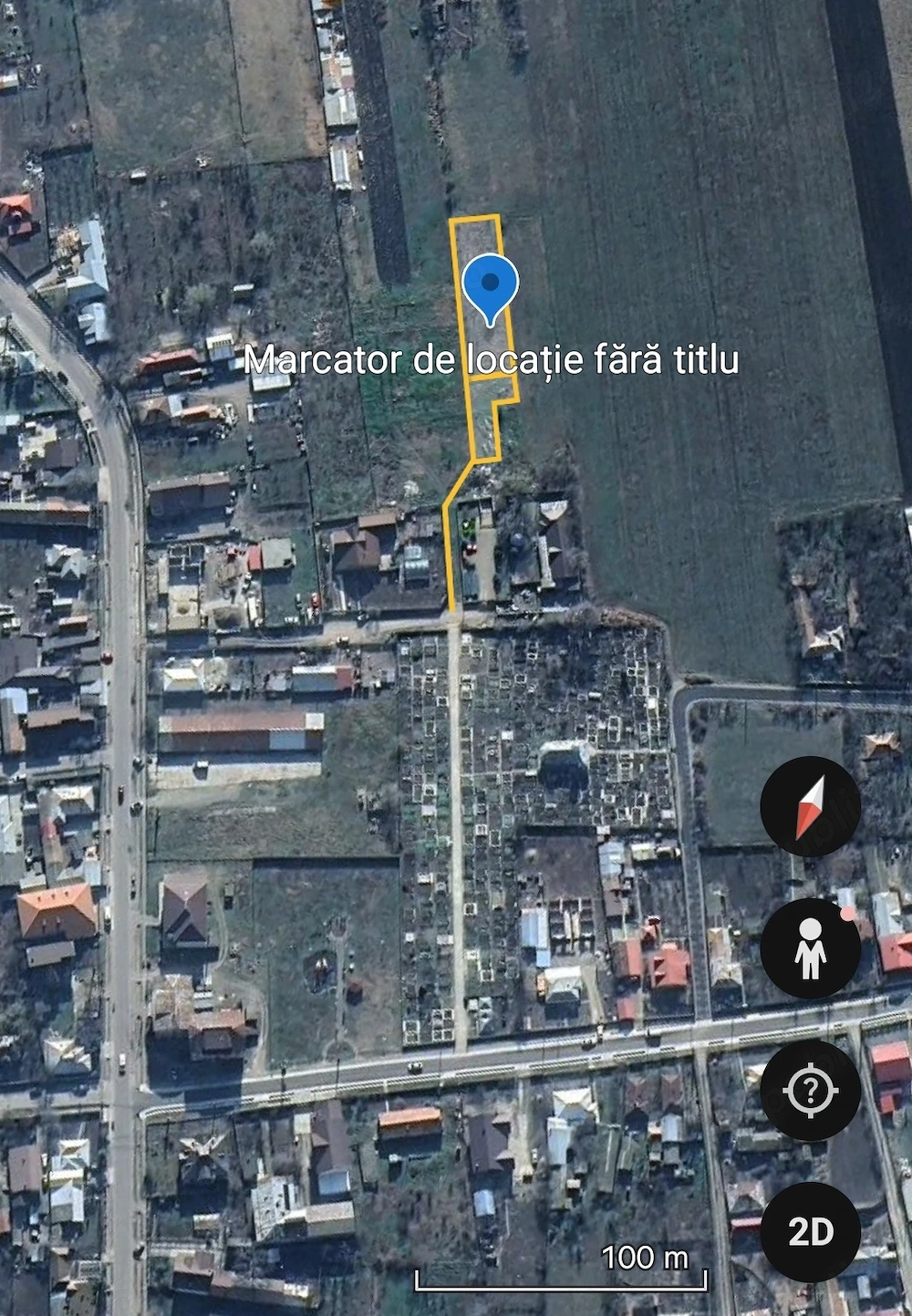 Vând teren intravilan 1350mp.in Comuna Baba-Ana jud.Prahova