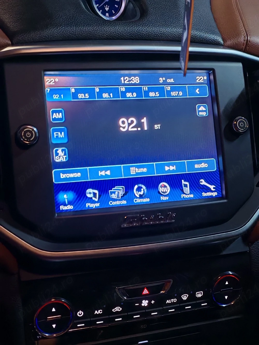 Display 8.4 ca Nou cu Touch Screen Maserati Ghibli (2014 - 2016) S Q4