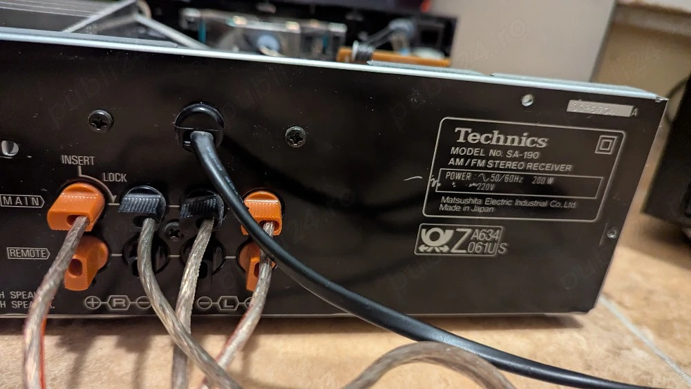 Amplituner Technics SA 190