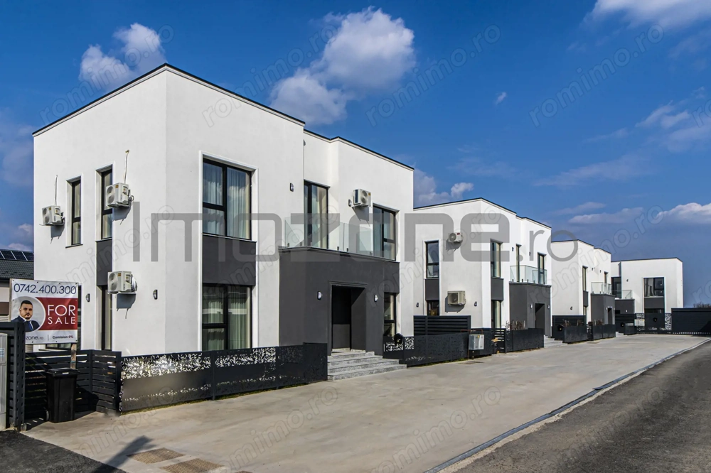 Otopeni - Zona Ferme, vila P+1, 5 camere,  4 dormitoare, 3 bai,  COMISION 0%