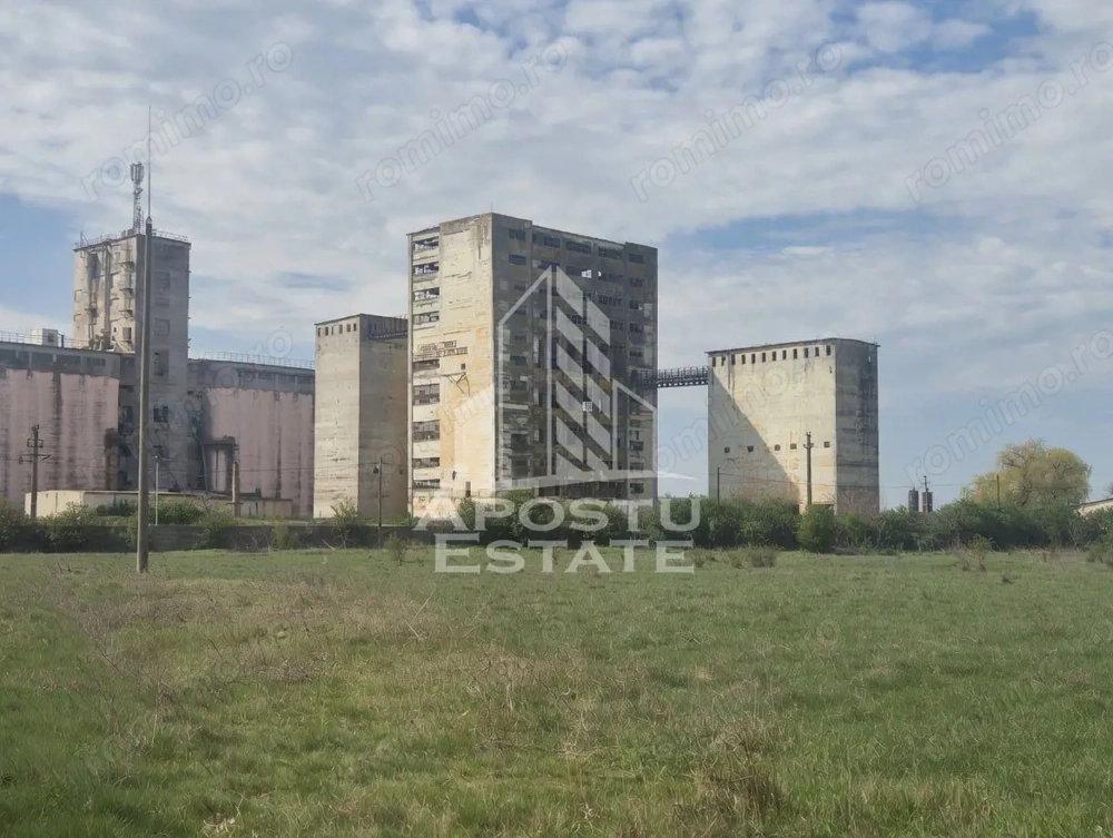 PLATFORMĂ INDUSTRIALĂ 3HA SILOZURI 50M ACCES CFR SÂNNICOLAU MARE