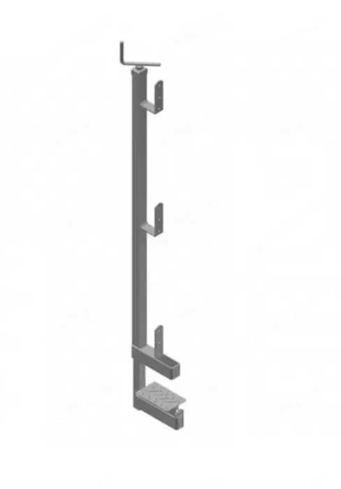 Parapet scara placa