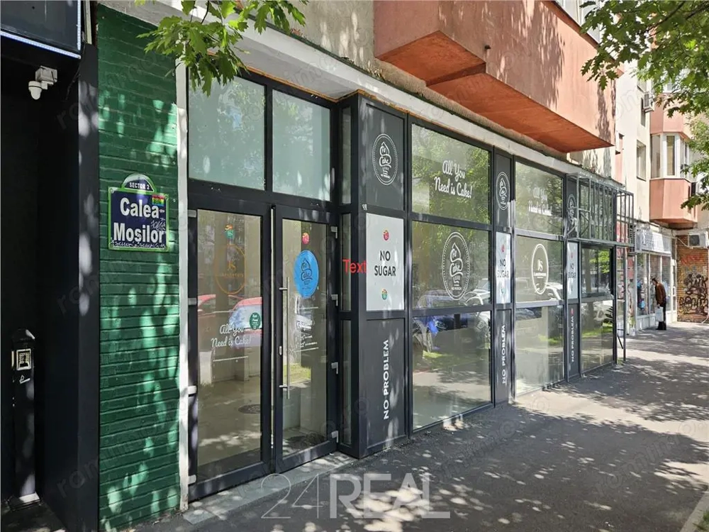 Spatiu comercial central, stradal cu trafic intens